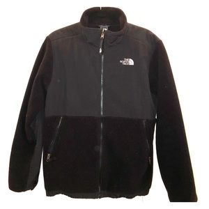 Boys Size XL Black The North Face Denali fleece